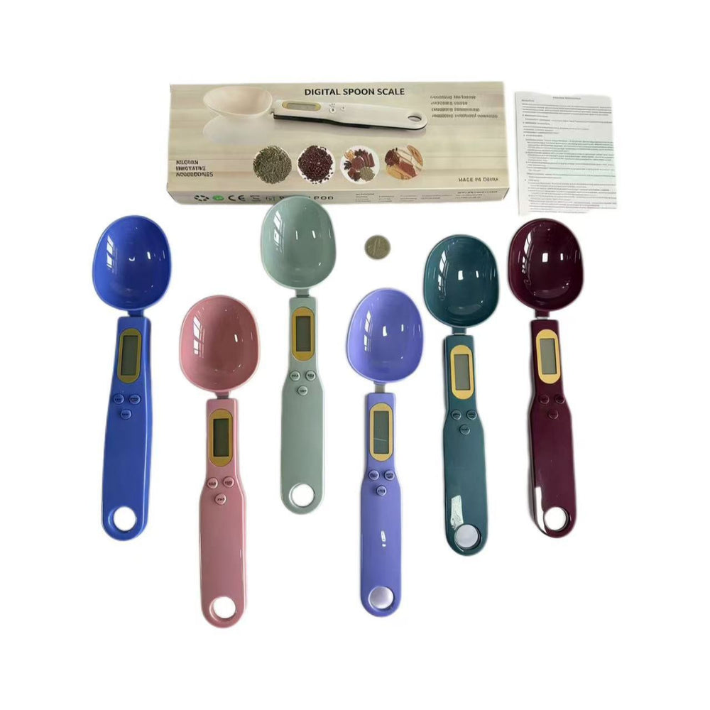 Weighing spoon scale kitchen