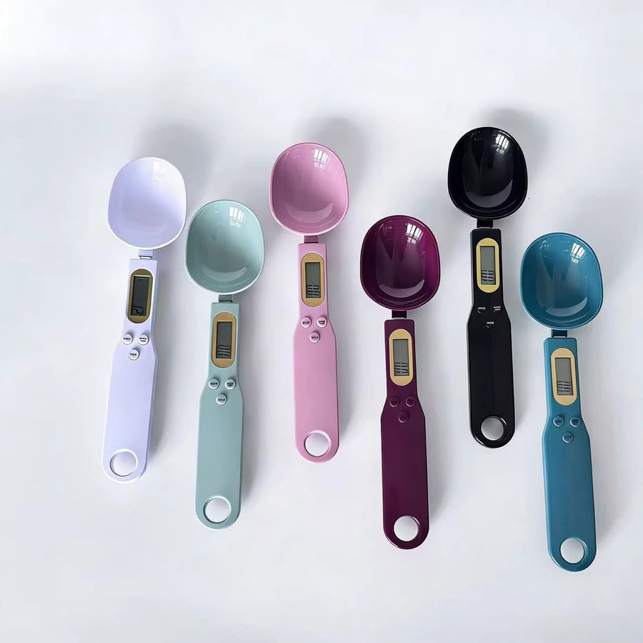 Weighing spoon scale kitchen